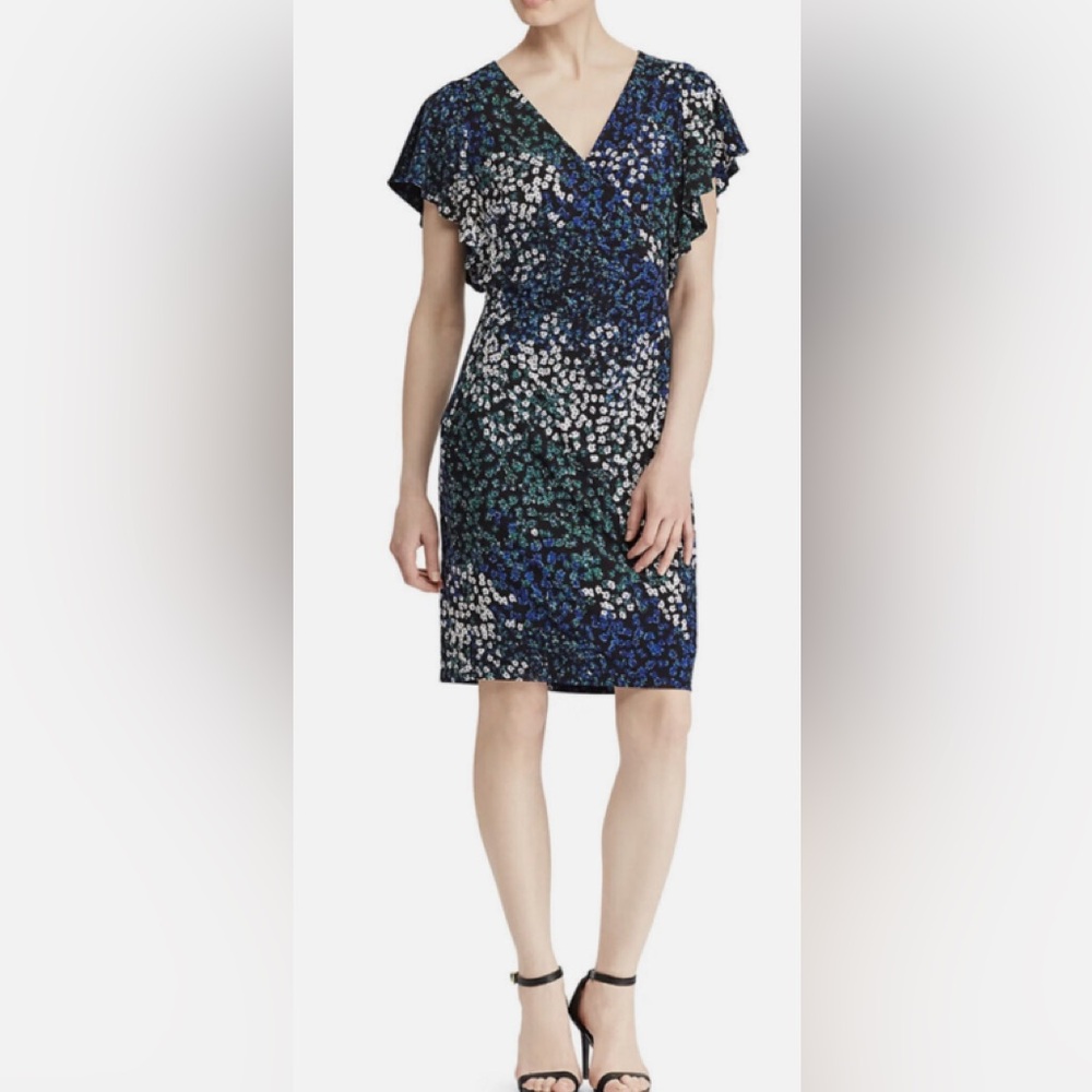 Ralph Lauren floral dress size 10